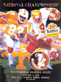 1999 Fiesta Bowl Program